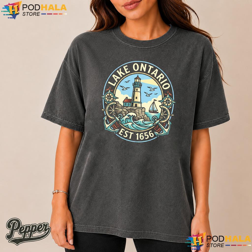 Lighthouse Waves Lake Ontario Comfort Colors Shirt Cute Est 1656 Top Lighthouse Waves Lake Ontario Comfort Colors Shirt Cute Est 1656 Top