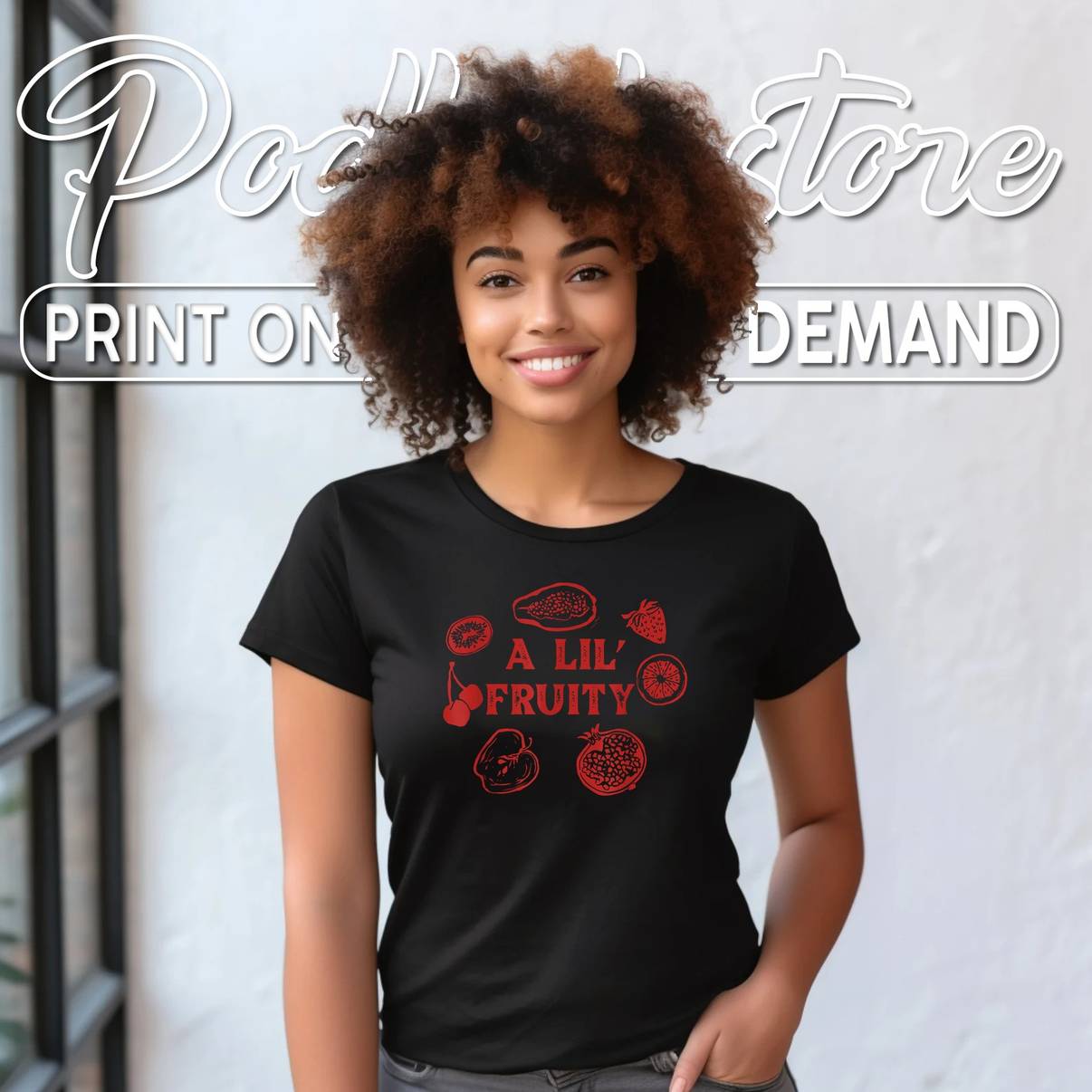 Lil Fruity Retro Style Fruits Shirt Lesbian Gay LGBTQ Pride Graphic Men