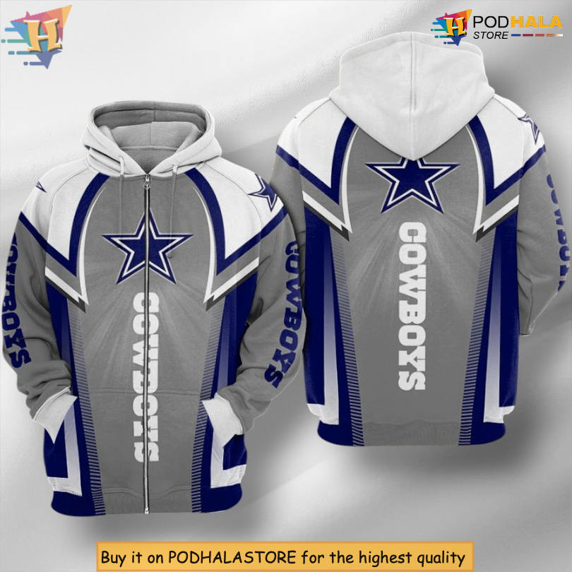 Limited Edition Team Series Dallas Cowboys Womens Hoodie 3D All Over Print