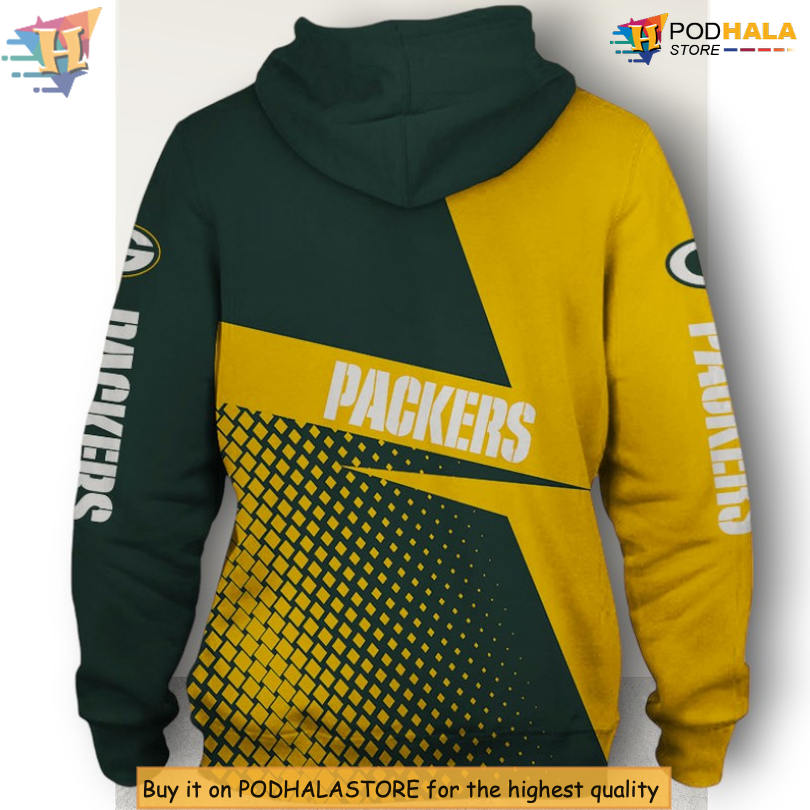 Long Sleeve Zip Up Edition Green Bay Packers 3D Hoodie NFL Apparel Long Sleeve Zip Up Edition Green Bay Packers 3D Hoodie NFL Apparel