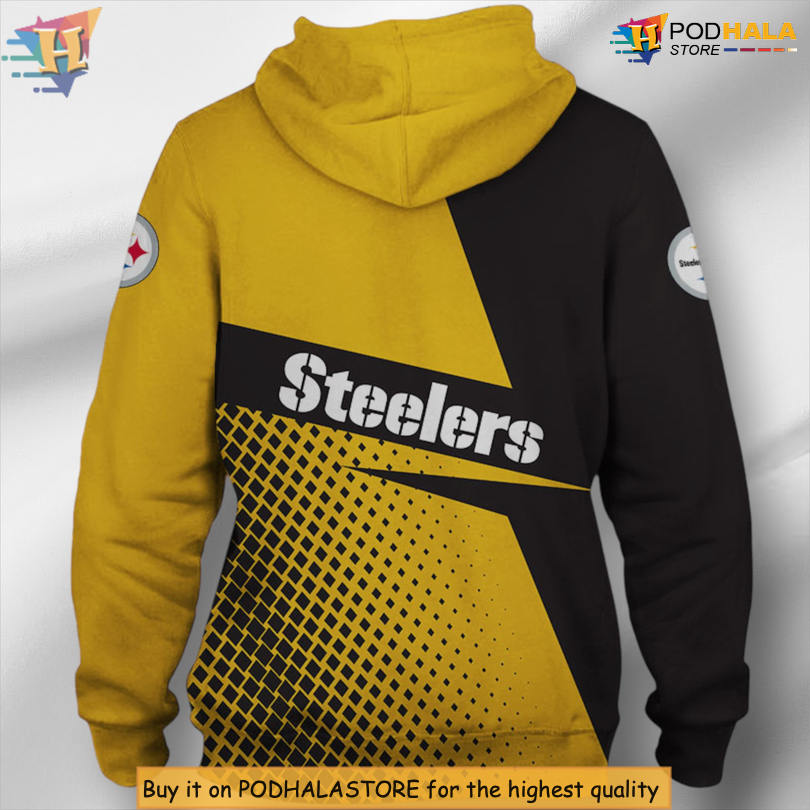 Long Sleeve Zip Up Pittsburgh Steelers Sweatshirts & Hoodies for Game Day Support Long Sleeve Zip Up Pittsburgh Steelers Sweatshirts & Hoodies for Game Day Support