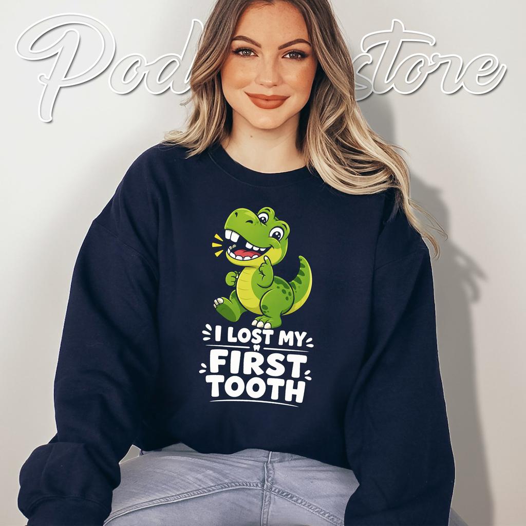 Lost First Tooth Dinosaur Tee Funny Kids Milestone Graphic Apparel Lost First Tooth Dinosaur Tee Funny Kids Milestone Graphic Apparel