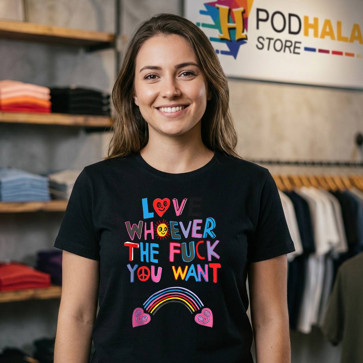 Love Whoever The F You Want Tee LGBTQ Rainbow Pride Cute Hearts Men Love Whoever The F You Want Tee LGBTQ Rainbow Pride Cute Hearts Men