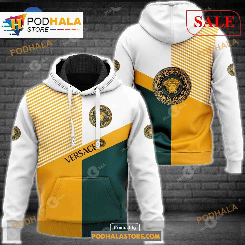 Luxury Lion Head 3d Hoodie With Bold Colors And Stripes
