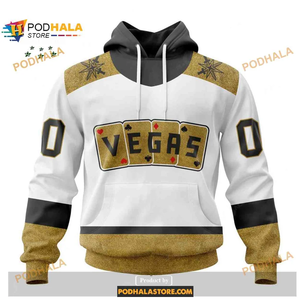 Luxury Vegas Playing Cards 3d Hoodie With Casino Theme Design