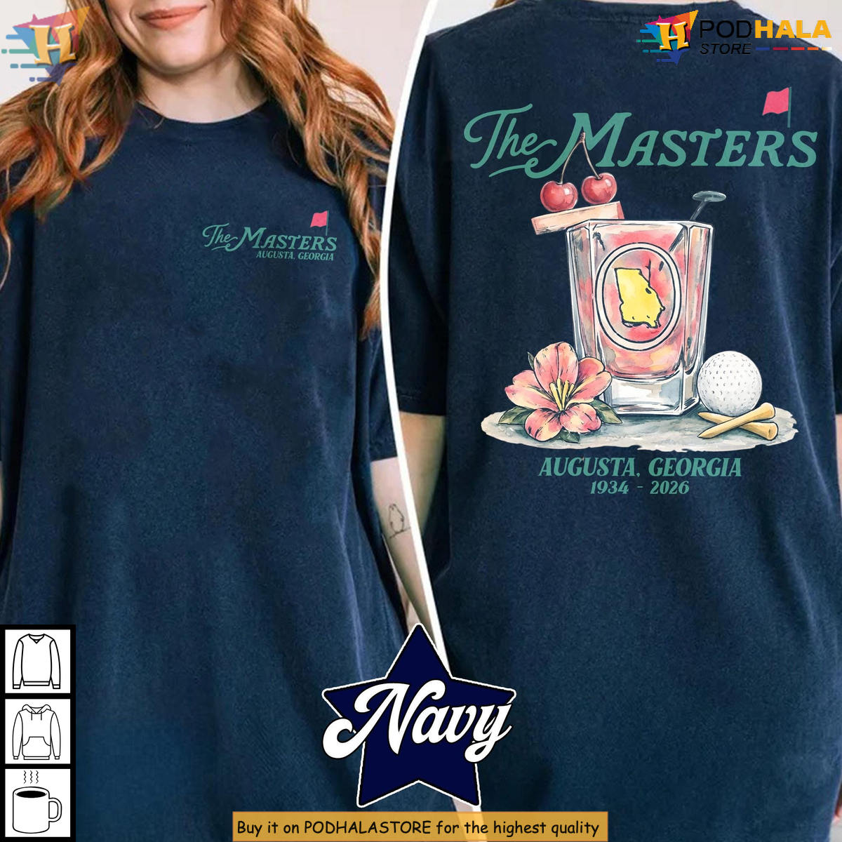Masters Augusta National Golf 2026 Shirt Tournament Vintage Classic Fan Sweatshirt Gift