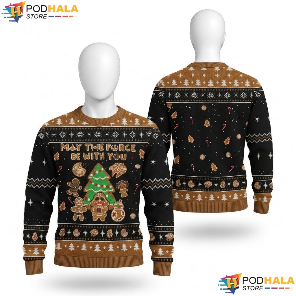May Fudge Humorous Holiday Tree Ugly Sweater Christmas Mens Apparel Top