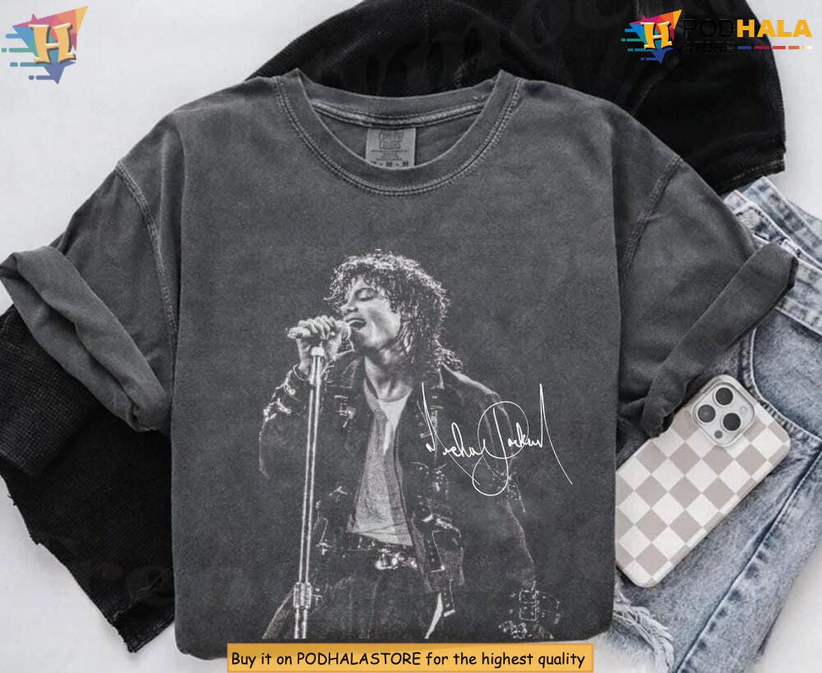 Michael Jackson Vintage 90s Styles Comfort Colors Shirt King Of Pop Movie