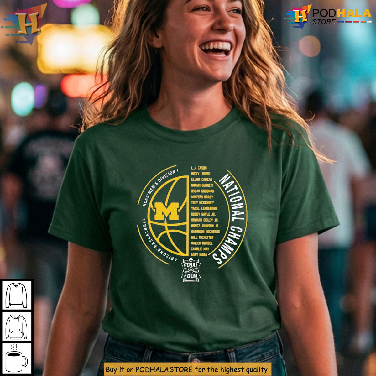 Michigan Wolverines Basketball 2026 National Champions T-Shirt Gift For Fan
