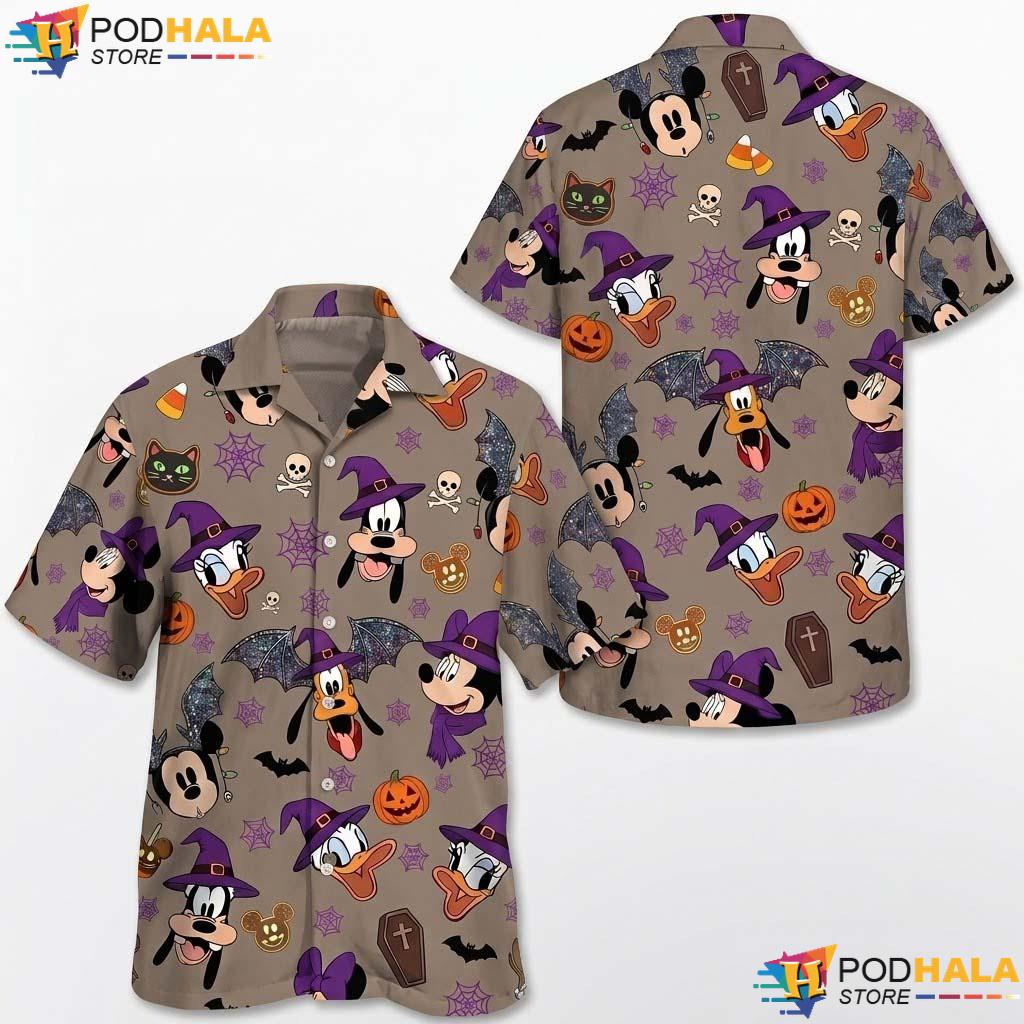 Mickey Bat Halloween Hawaiian Shirt Not So Scary Party Vampire Aloha