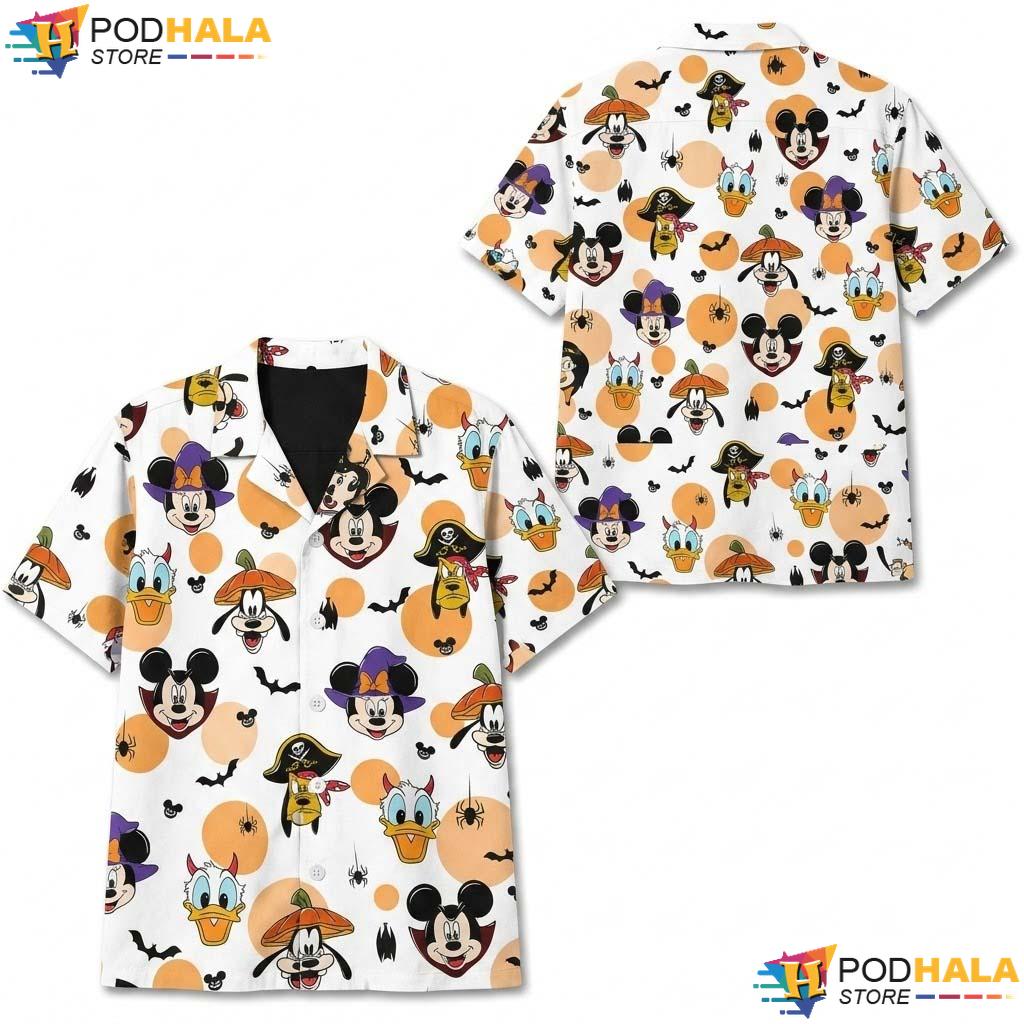 Mickey Vampire Halloween Hawaiian Shirt Spooky Disney Character Aloha