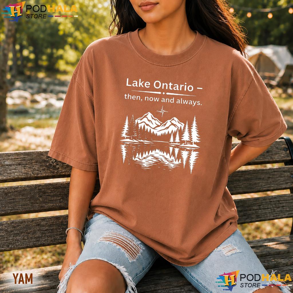 Minimalist Nature Lake Ontario Comfort Colors Tee Serene Landscape Minimalist Nature Lake Ontario Comfort Colors Tee Serene Landscape