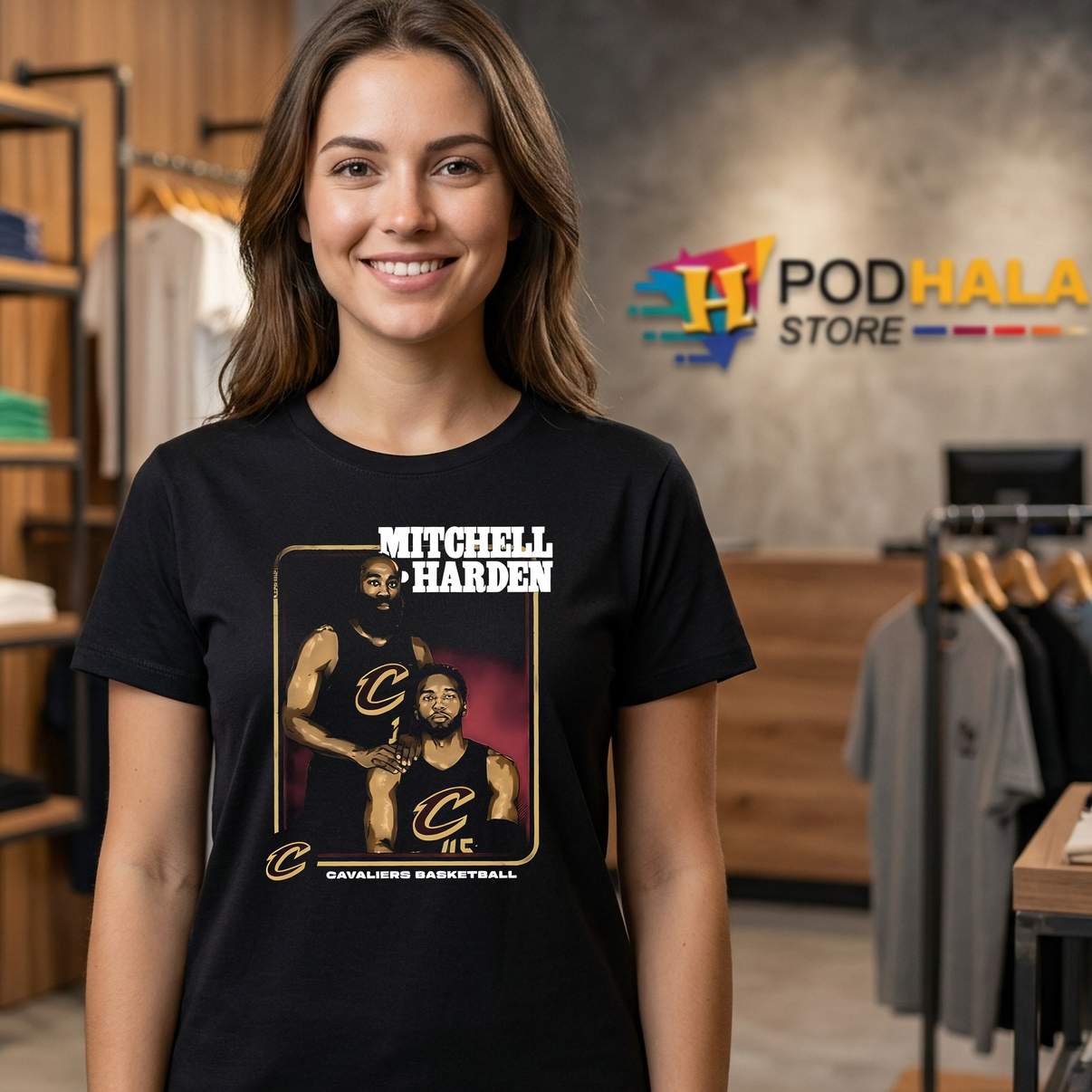 Mitchell Harden Step Brothers Shirt Cavaliers Basketball Fan Graphic Mens