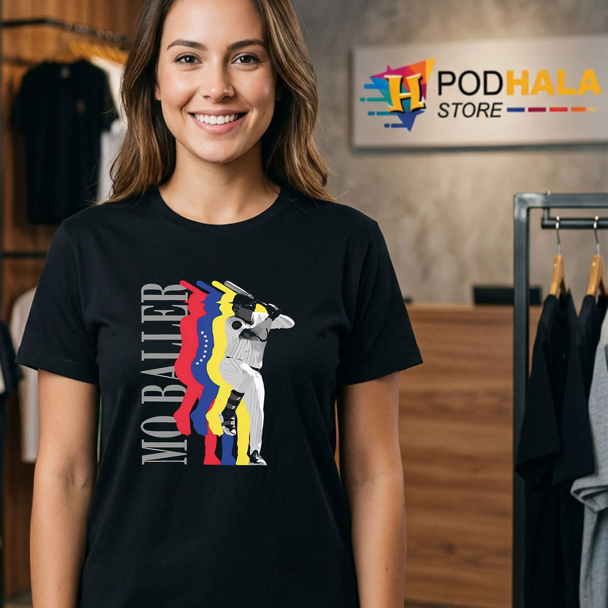 Mo Baller Venezuela Flag Pride Shirt National Symbol Vintage Casual Graphic