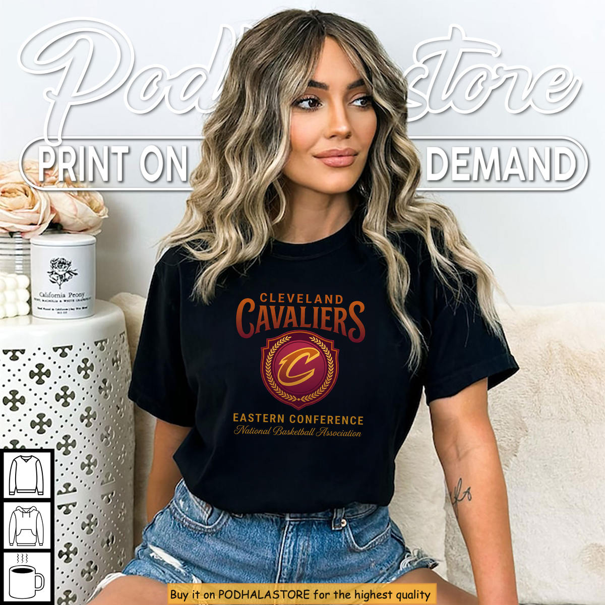 Cleveland Cavaliers 2026 Eastern Conference Basketball Tee Fan Gift Cleveland Cavaliers 2026 Eastern Conference Basketball Tee Fan Gift