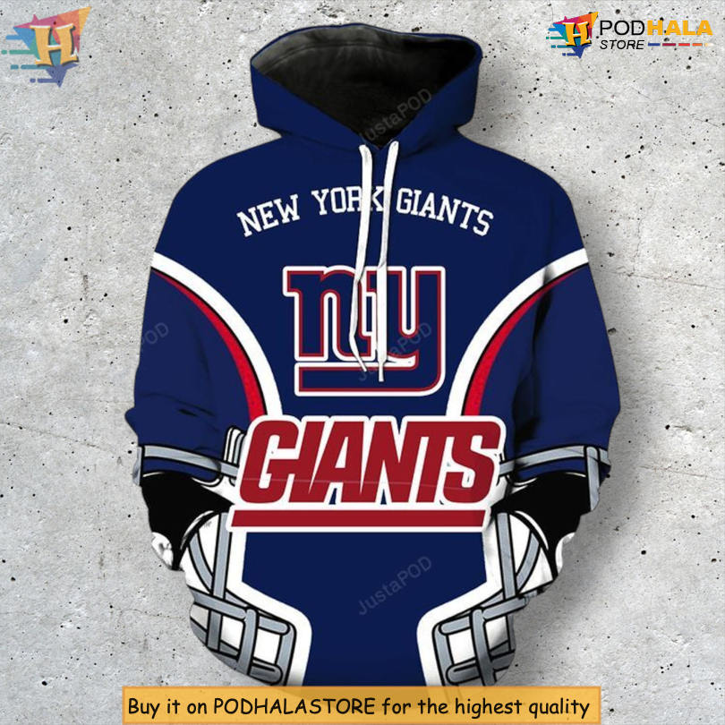 Modern Teamwear Design New York Giants Graphic Hoodie Supporter Gear Modern Teamwear Design New York Giants Graphic Hoodie Supporter Gear