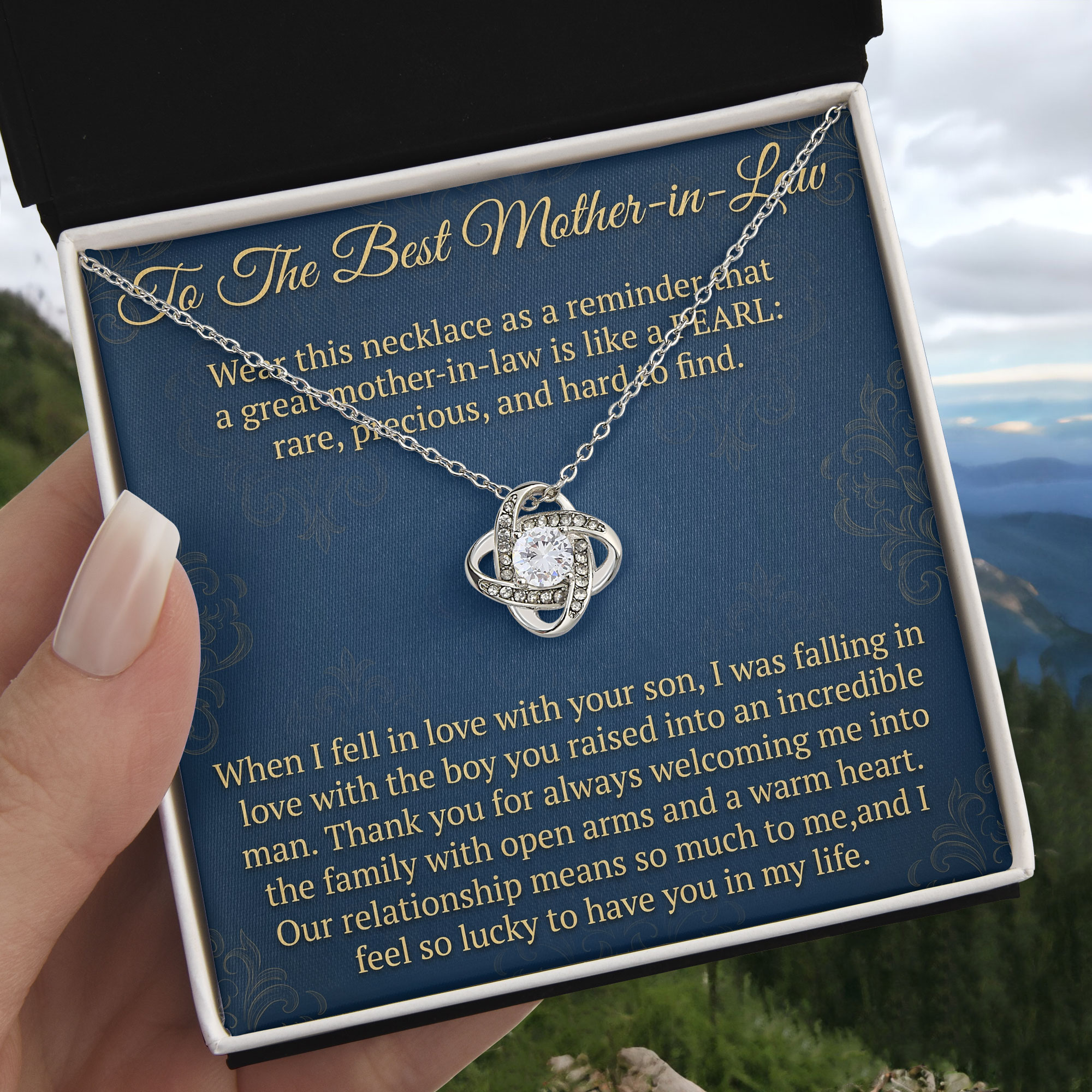 Mother In Law Keepsake - Incredible Man Message Card Pendant For Birthday Gift 2026 - View 3 Mother In Law Keepsake - Incredible Man Message Card Pendant For Birthday Gift 2026 - View 3