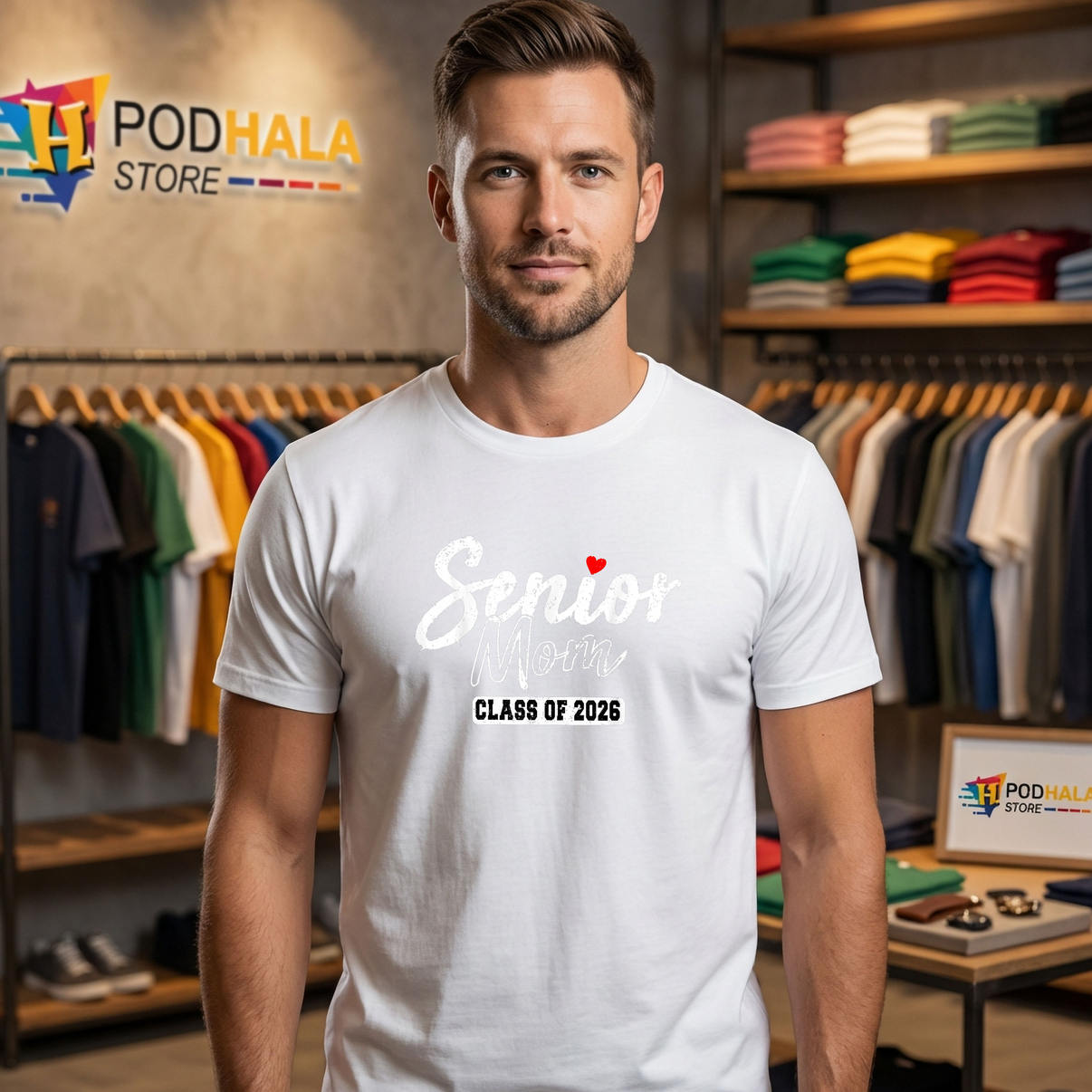 Mother Proud Senior Mom Class Of Tee 2026 Graduate Family Fan Apparel Mother Proud Senior Mom Class Of Tee 2026 Graduate Family Fan Apparel