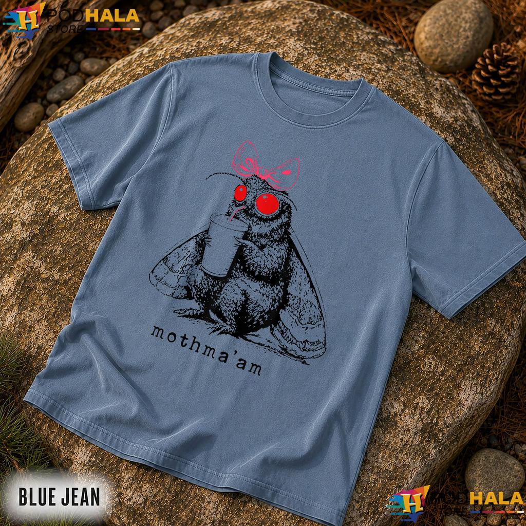 Mothmaam Mothman Coffee Comfort Colors Shirt Funny Cryptid Meme Graphic Top Mothmaam Mothman Coffee Comfort Colors Shirt Funny Cryptid Meme Graphic Top