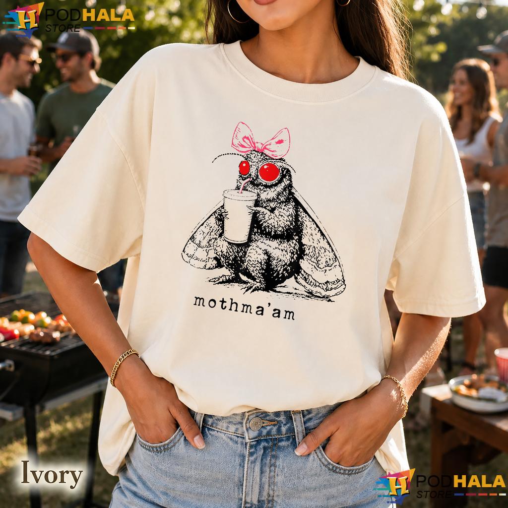 Mothmaam Mothman Coffee Comfort Colors Tshirt Funny Cryptid Meme Graphic Top Mothmaam Mothman Coffee Comfort Colors Tshirt Funny Cryptid Meme Graphic Top