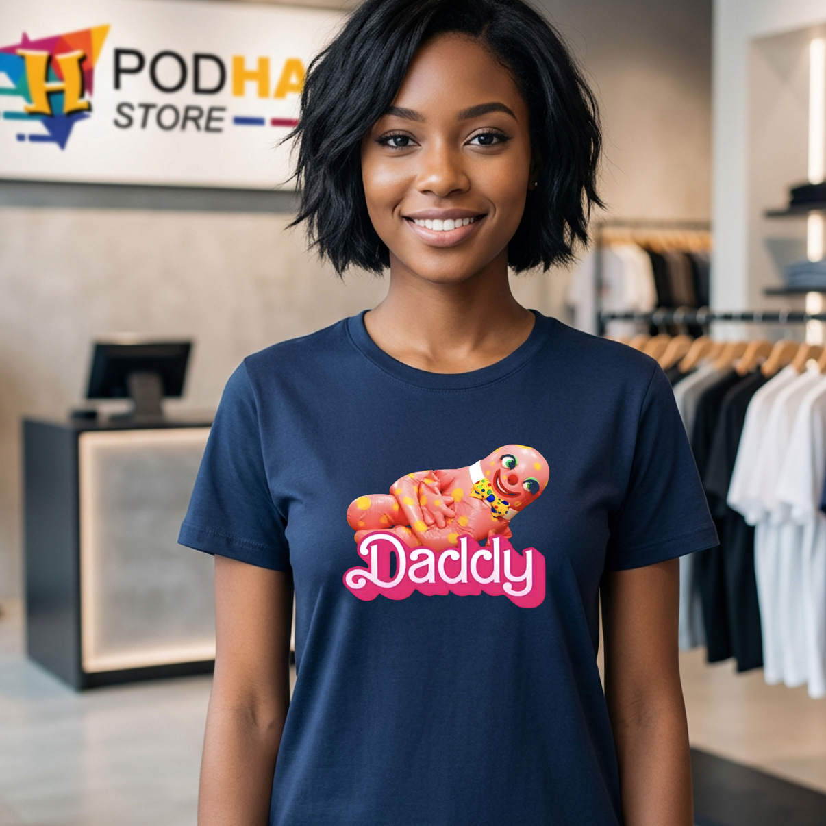 Mr Blobby Daddy Retro 90s Character Shirt 2026 Funny Graphic Fan Apparel