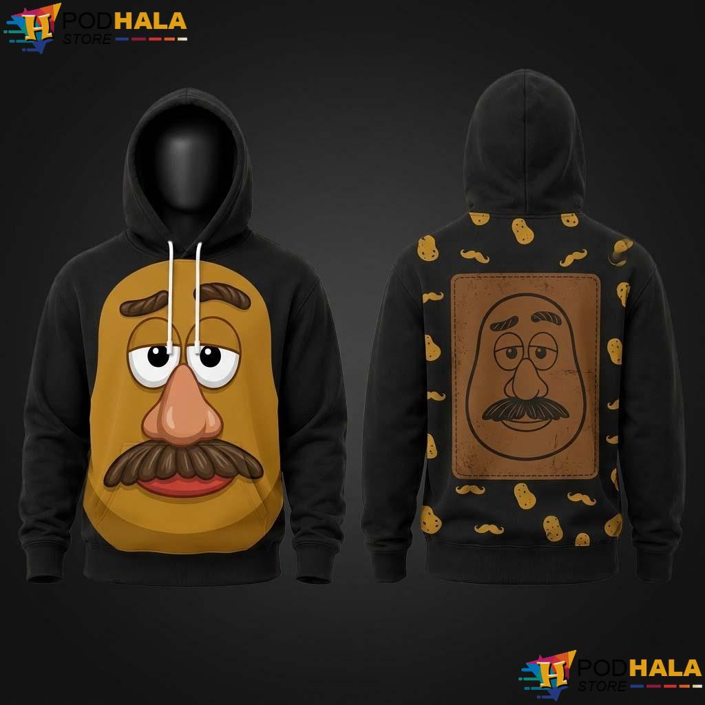 Mr Potato Head Cosplay 3D Hoodie Funny Cartoon Character Costume Top