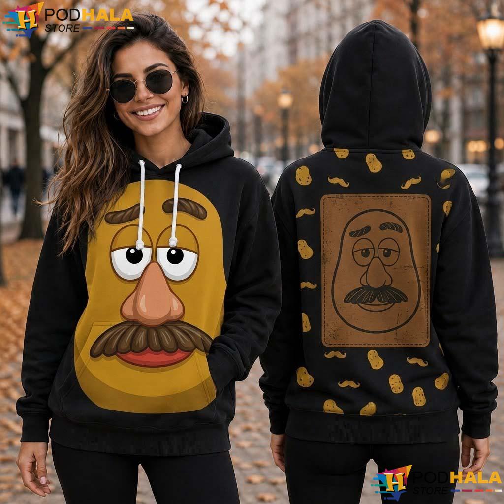 Mr Potato Head Cosplay All Over Print Hoodie Funny Cartoon Character Costume Top Mr Potato Head Cosplay All Over Print Hoodie Funny Cartoon Character Costume Top