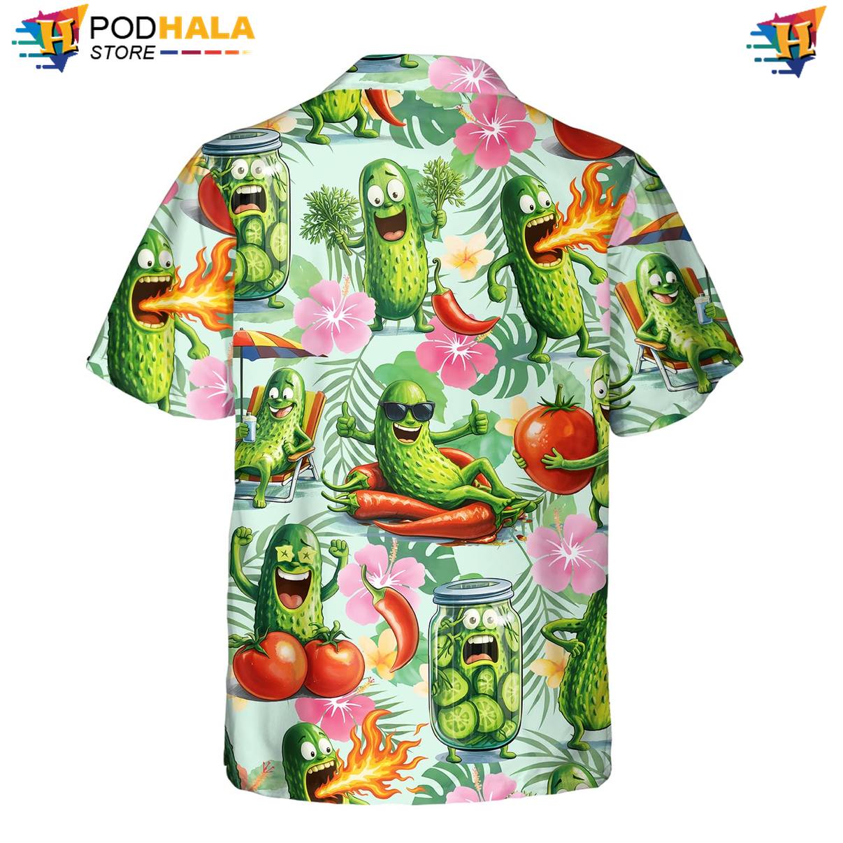 Multicolor Cucumber Short-sleeve button-up shirt Mens Short Sleeve Casual Beachwear Outfit Multicolor Cucumber Short-sleeve button-up shirt Mens Short Sleeve Casual Beachwear Outfit