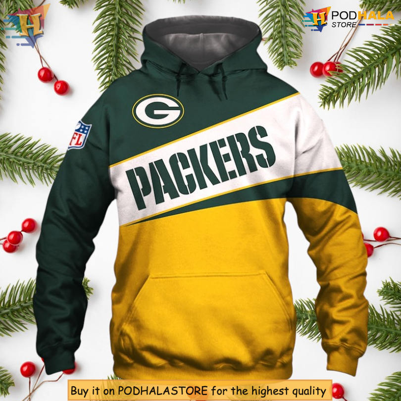 Name Customization Personalized Green Bay Packers Hoodie Gift For Fans