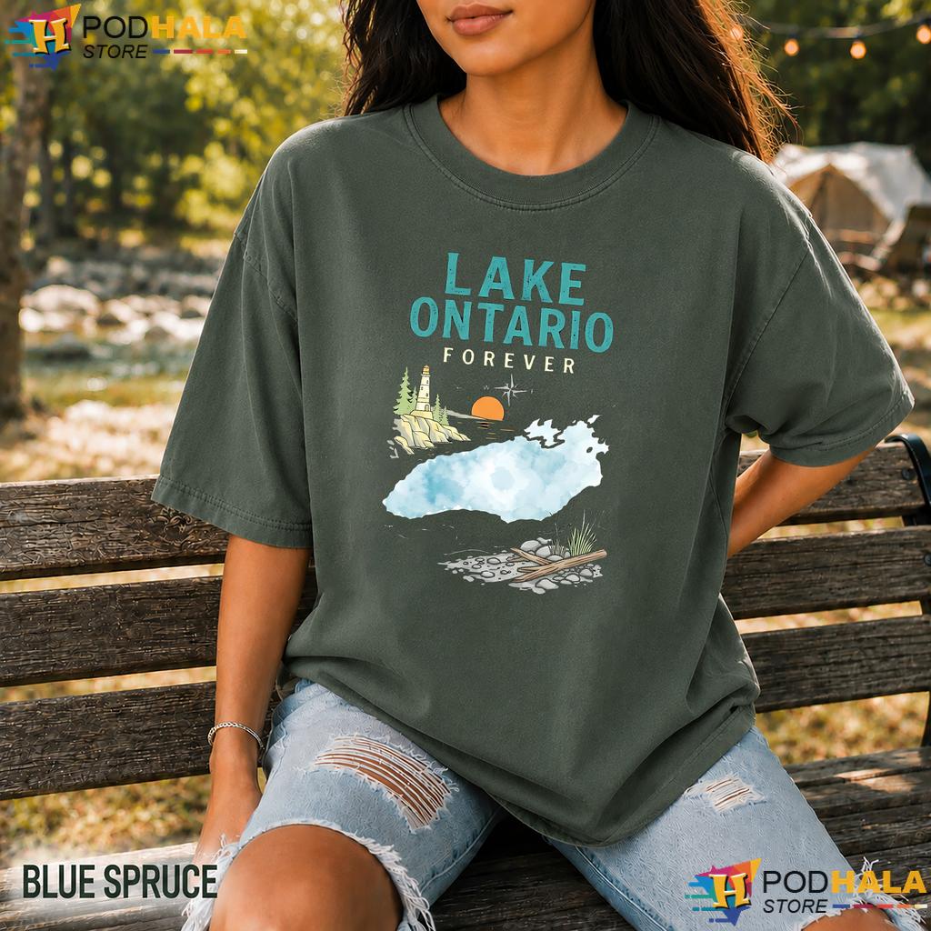 Nature Fan Lake Ontario Comfort Colors Shirt Forever Graphic Apparel Nature Fan Lake Ontario Comfort Colors Shirt Forever Graphic Apparel