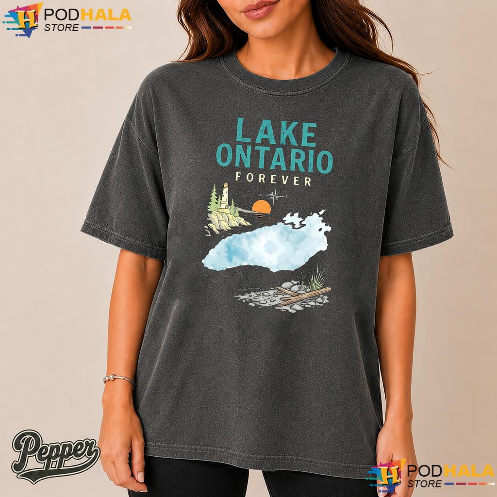 Nature Fan Lake Ontario Comfort Colors Tshirt Forever Graphic Apparel Nature Fan Lake Ontario Comfort Colors Tshirt Forever Graphic Apparel