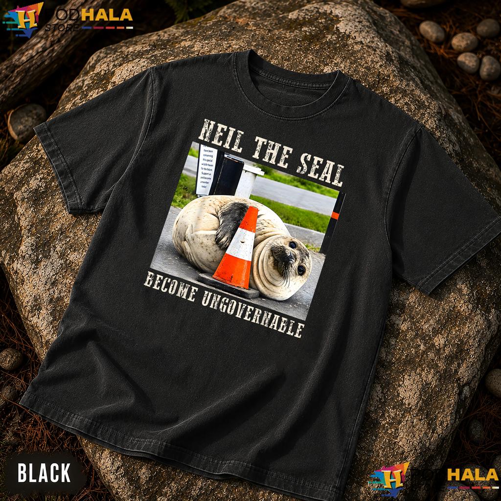 Neil Seal Ungovernable Comfort Colors Shirt Funny Elephant Seal Meme Top Neil Seal Ungovernable Comfort Colors Shirt Funny Elephant Seal Meme Top