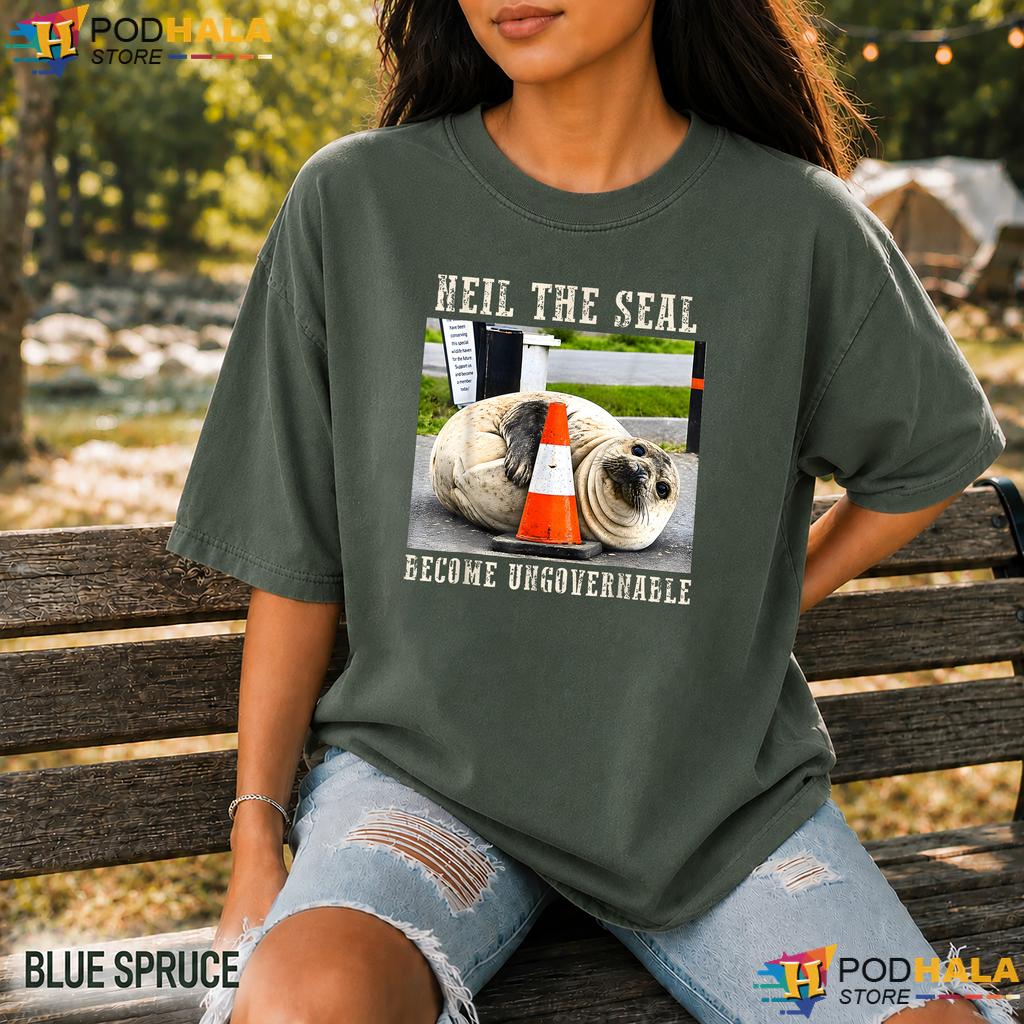 Neil Seal Ungovernable Comfort Colors Tshirt Funny Elephant Seal Meme Top Neil Seal Ungovernable Comfort Colors Tshirt Funny Elephant Seal Meme Top