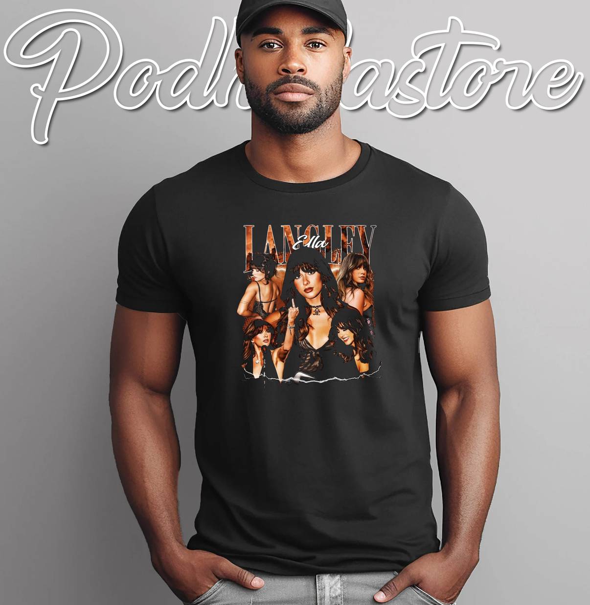 New Ella Langley Merch Fan Shirt Country Music Concert Retro Graphic For Womens
