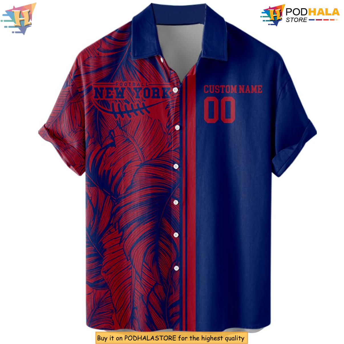 New York G Football Custom Hawaiian Shirt 2026 Personalized Tropical Apparel