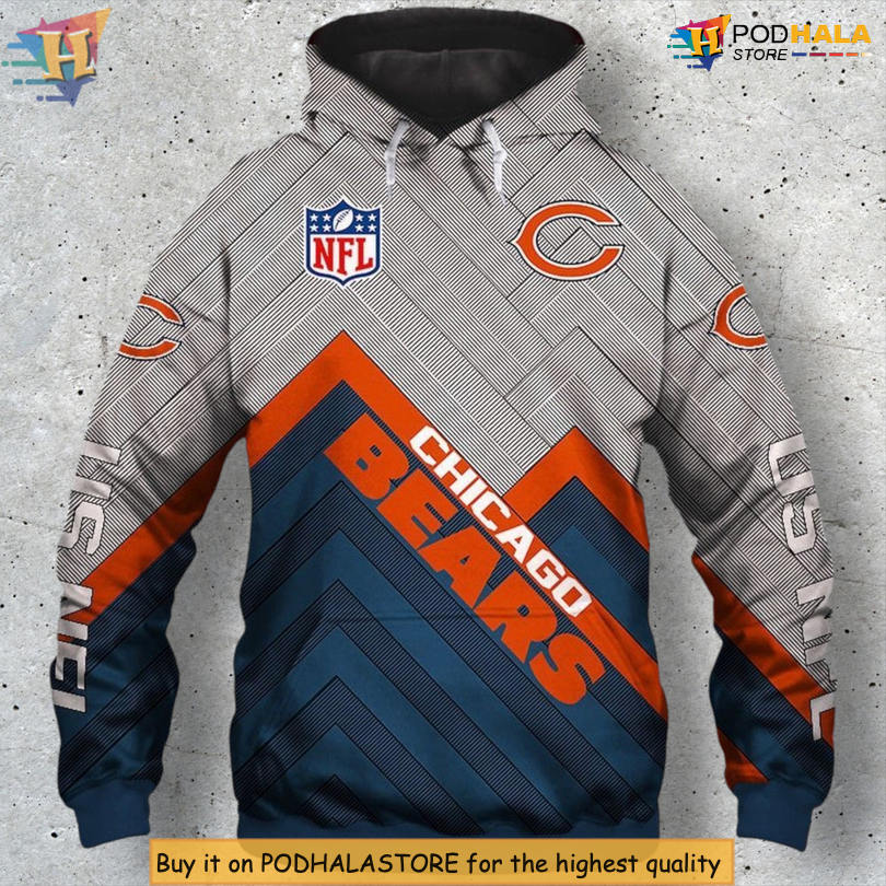 NFL Spirit Series Chicago Bears Womens Hoodie Custom Team Look