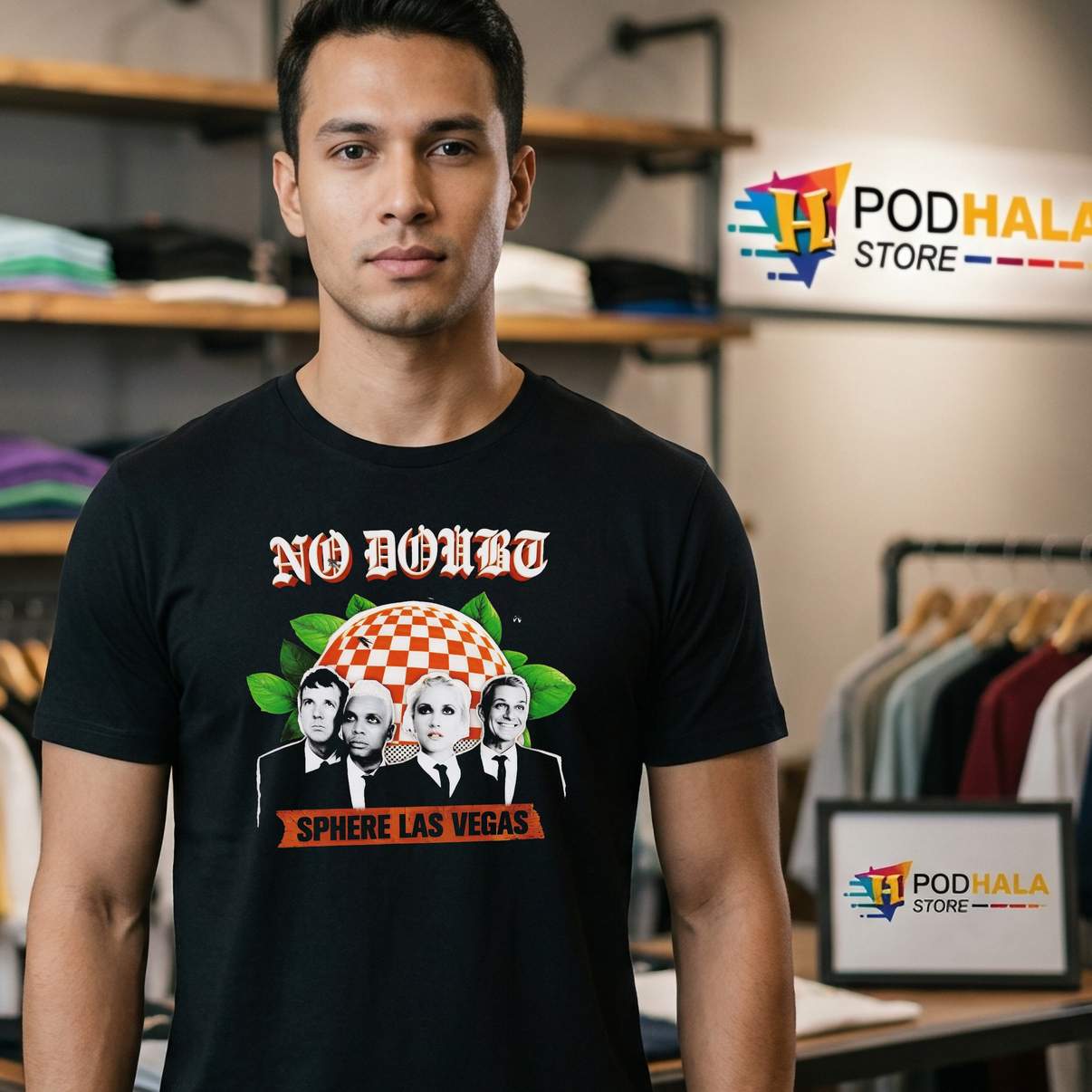 No Doubt Live At Sphere 2026 Shirt Retro Band Music Concert Fan Graphic Men