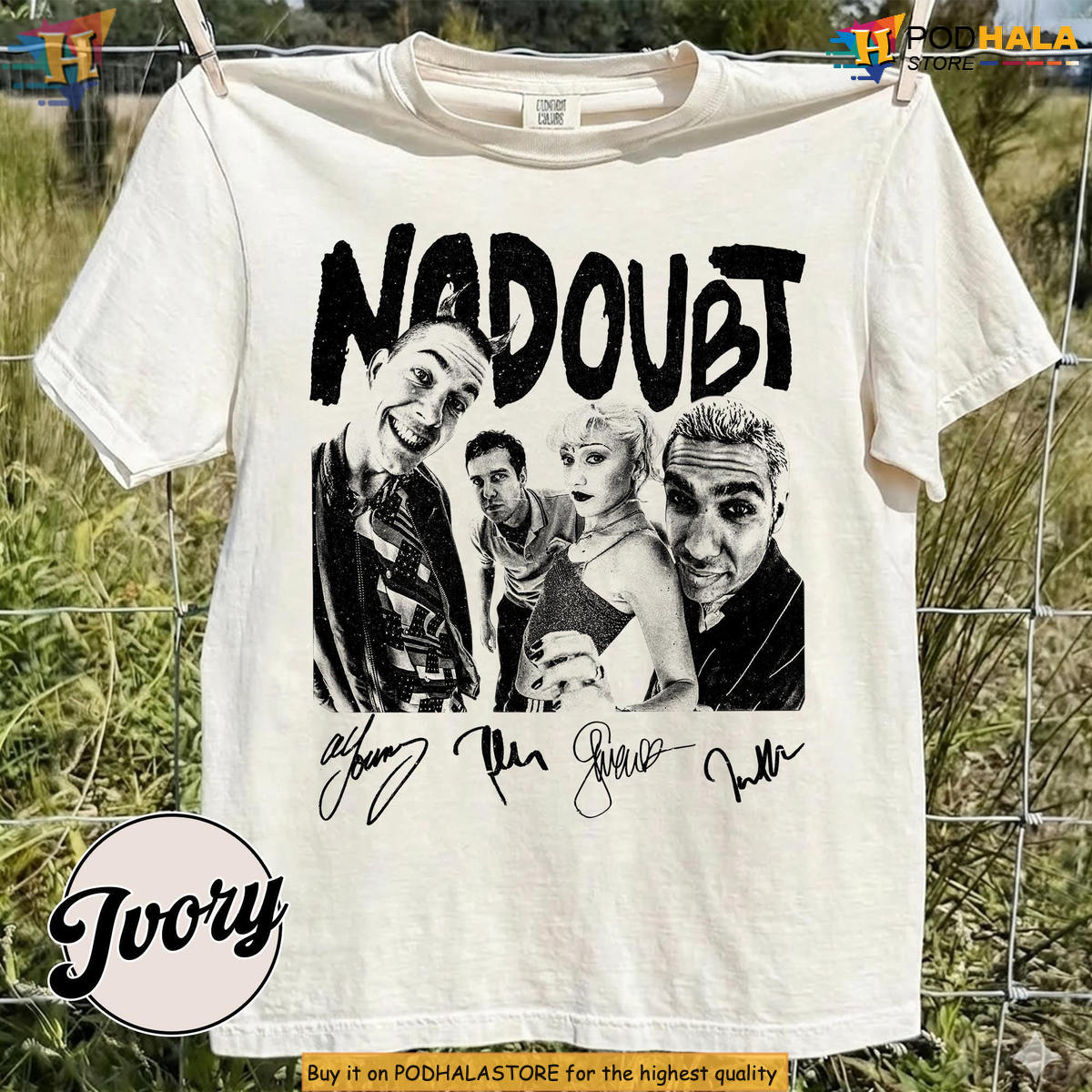 No Doubt Music Band Members Vintage Comfort Colors Shirt Graphic
