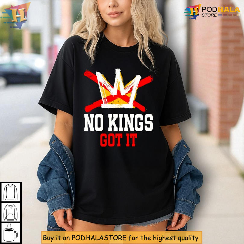 No Kings Anti Trump Shirt Revolutionary Quote Tee, Anti-Royalty USA Freedom Wear