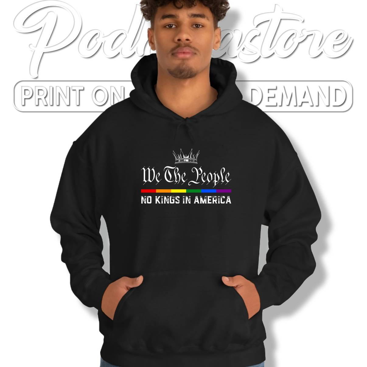 No Kings In America We The People T-Shirt Political Graphic Apparel Mens No Kings In America We The People T-Shirt Political Graphic Apparel Mens