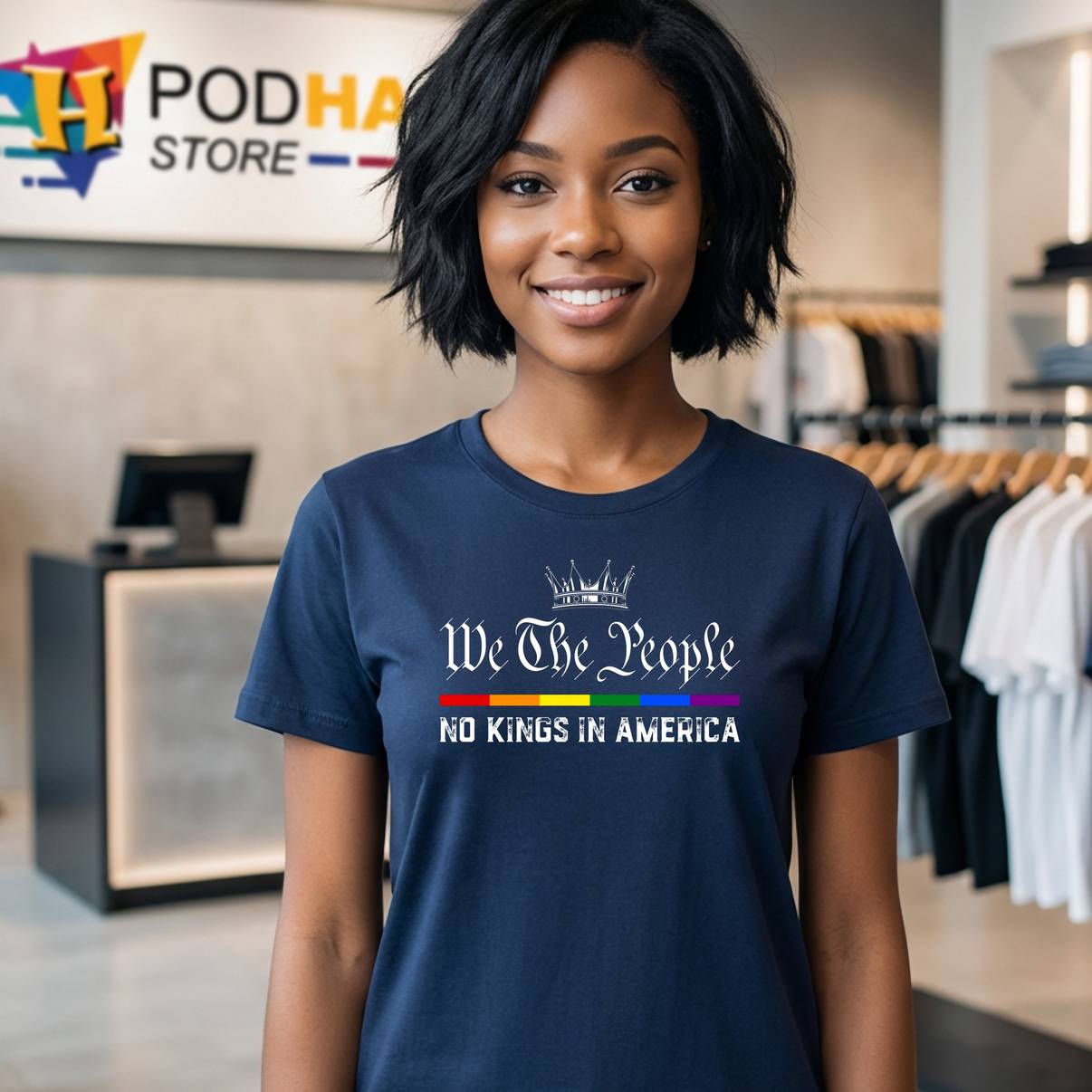 No Kings In America We The People Tshirt Political Graphic Apparel Mens No Kings In America We The People Tshirt Political Graphic Apparel Mens