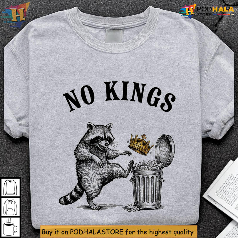 No Kings Rally Shirt Statue of Liberty Anti Trump Retro Political Democracy Protest Tee