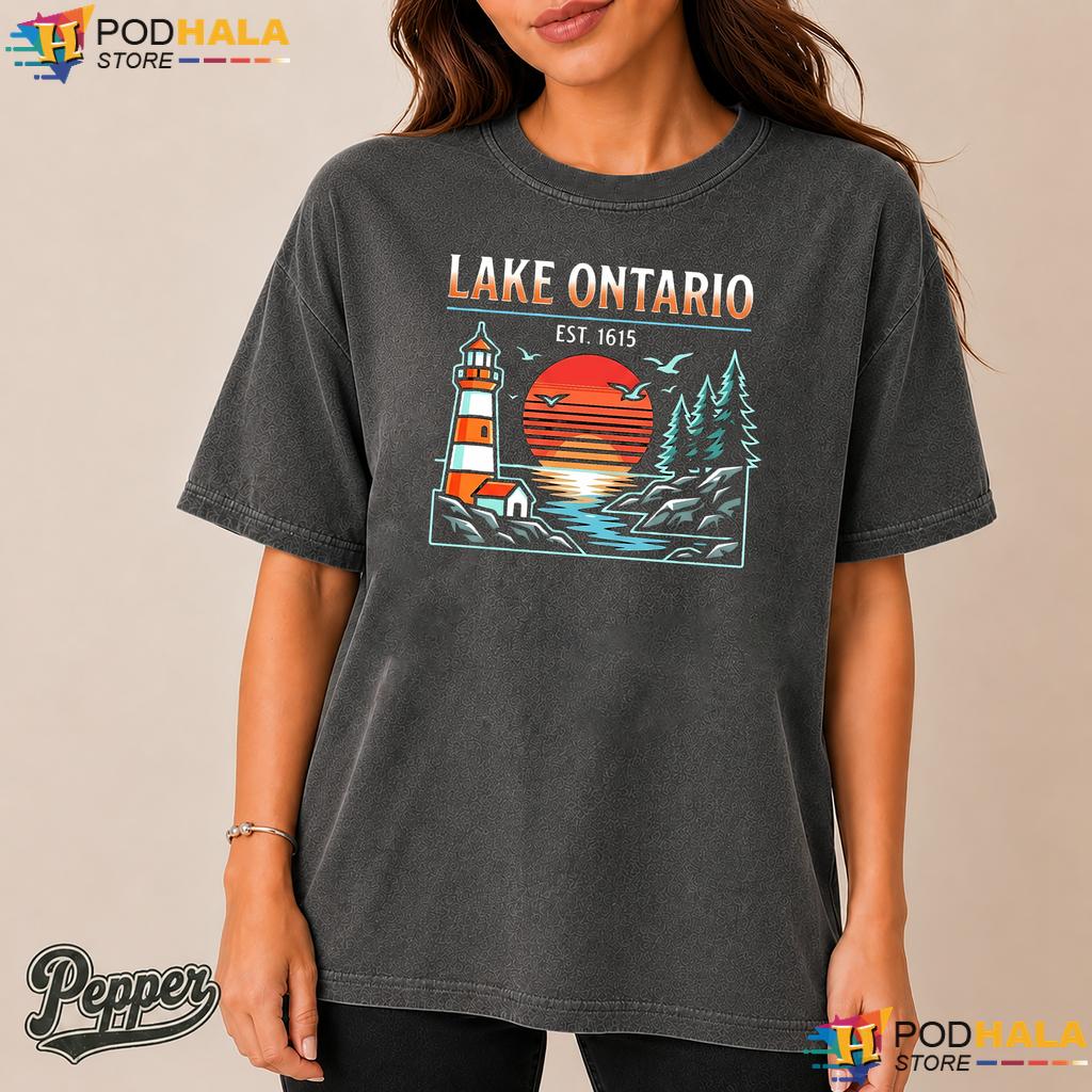 Nostalgic Lighthouse Lake Ontario Comfort Colors Tshirt Retro Est 1656 Nostalgic Lighthouse Lake Ontario Comfort Colors Tshirt Retro Est 1656