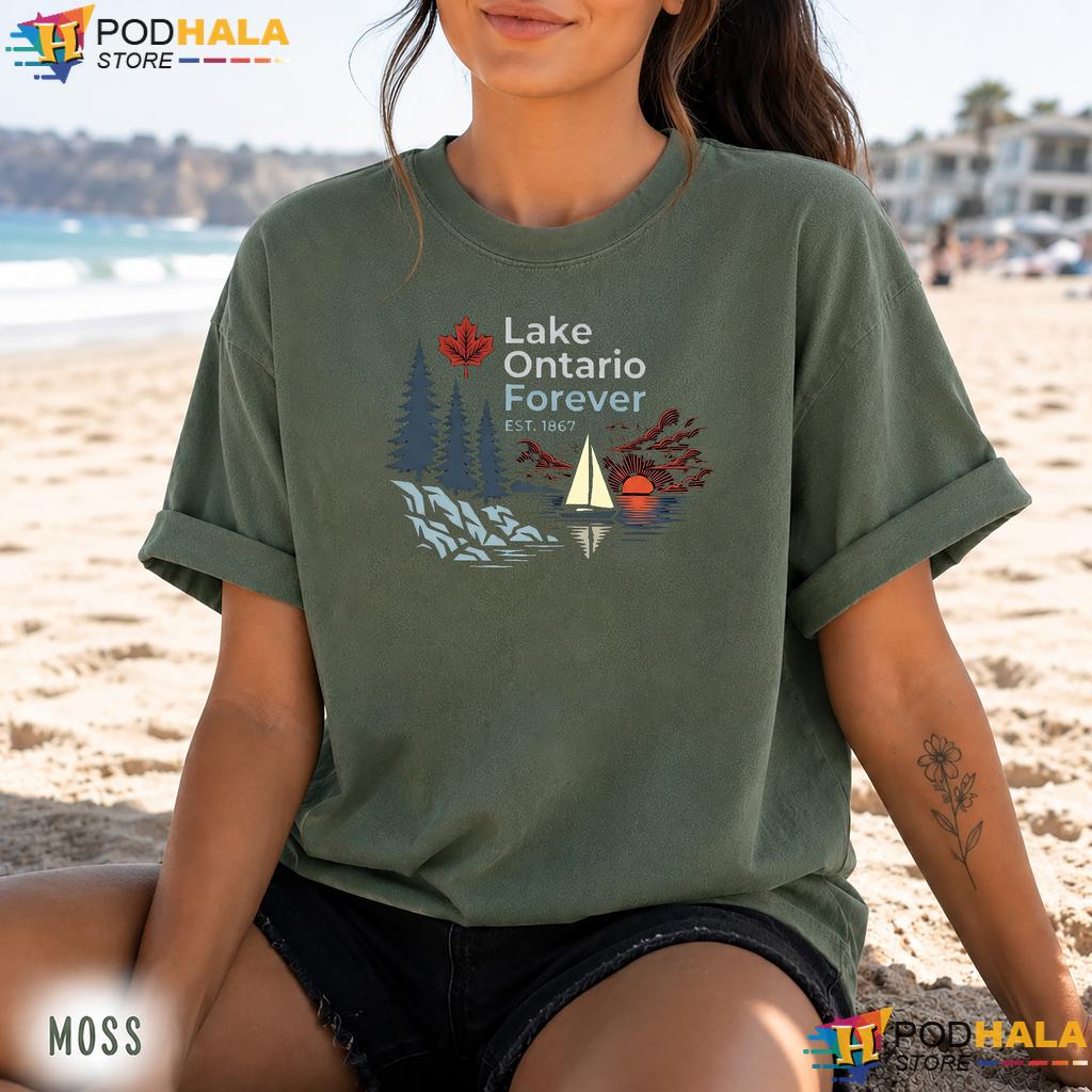 Nostalgic Phrases Lake Ontario Comfort Colors Tee Classic Retro Tee Nostalgic Phrases Lake Ontario Comfort Colors Tee Classic Retro Tee