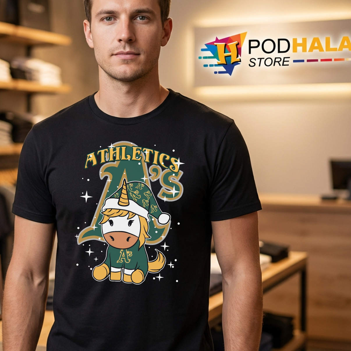 Oakland Athletics Unicorn Tee Cute Baseball Sports Fan Graphic For Womens Oakland Athletics Unicorn Tee Cute Baseball Sports Fan Graphic For Womens