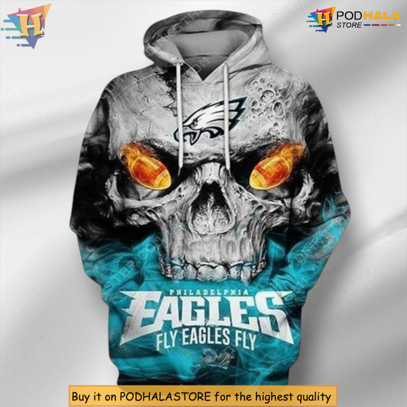 Official Suit Style NFL Philadelphia Eagles 3D Hoodie, Formal Team Design