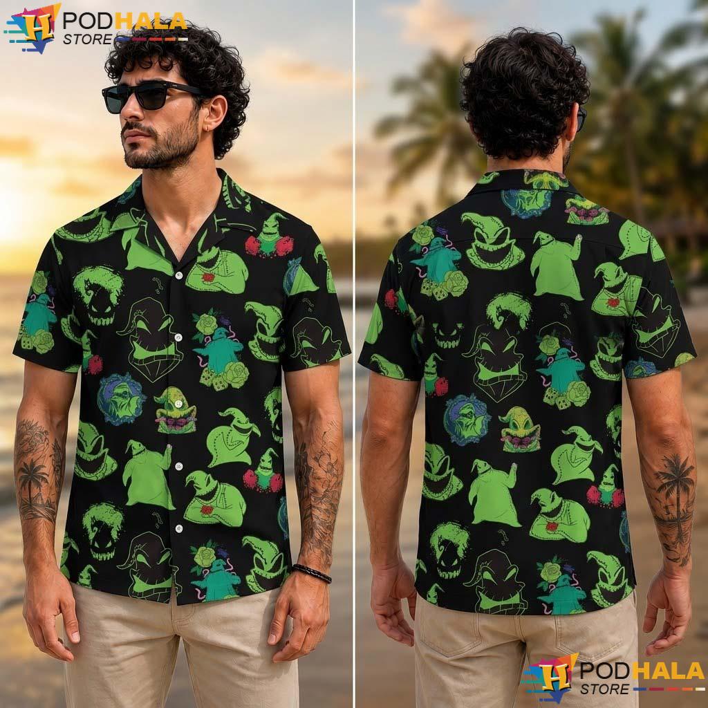Oogie Nightmare Halloween Aloha Shirt Pumpkin Spooky Vacation Aloha Oogie Nightmare Halloween Aloha Shirt Pumpkin Spooky Vacation Aloha