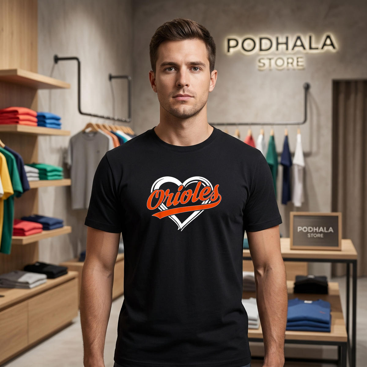 Oriole Name Heart Retro Vintage Shirt 2026 Men Women Boy Girl Fan Graphic Gear