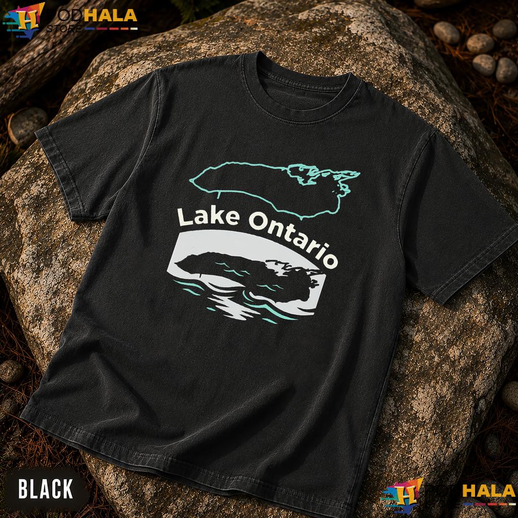 Outdoor Adventure Lake Ontario Comfort Colors T-Shirt Canadian Pride Tee