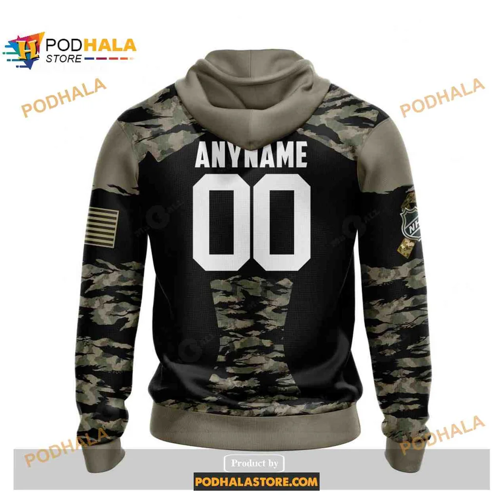 Patriotic Buffalo Sabres All Over Print Hoodie With Camouflage And American Flag Design Patriotic Buffalo Sabres All Over Print Hoodie With Camouflage And American Flag Design